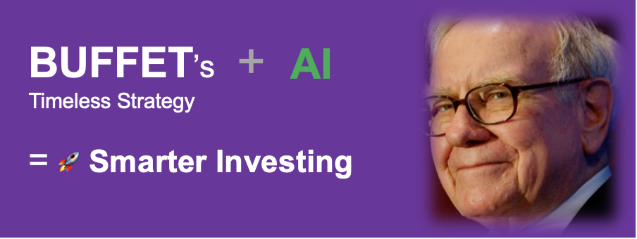 AI Powered Buffett Style Investment